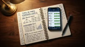 Types de Paris Ligue 1: 1N2, Over/Under, BTTS, Combiné (2026)